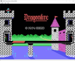 Emulator yaCOLECOVISION-Dragonfire