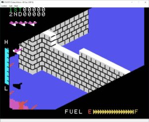 Emulator yaCOLECOVISION-Zaxxon